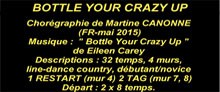 Nouvelle choré : Bottle your crazy up